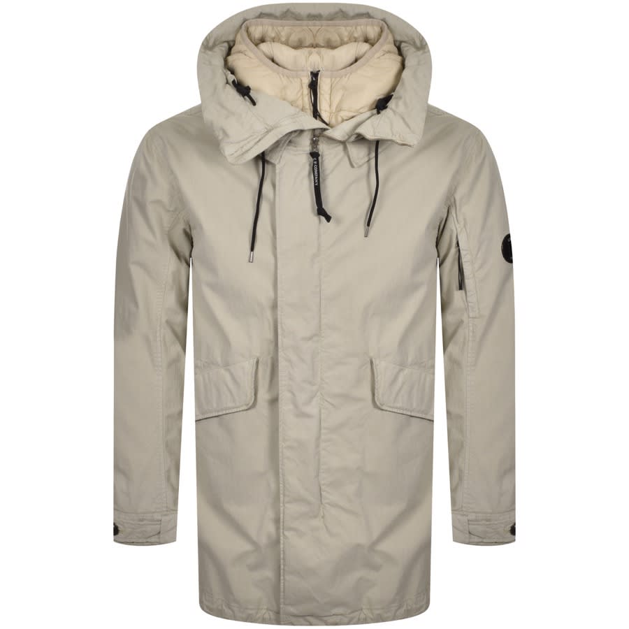 Alternative Image for ProductCP Company Hooded Parka Jacket Beige1